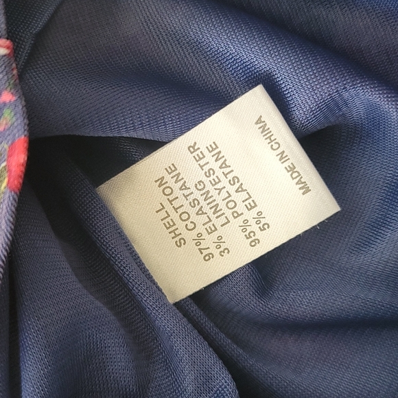 Lindy Bop vintage pin up body hugging floral dress sz Small - Picture 12 of 13